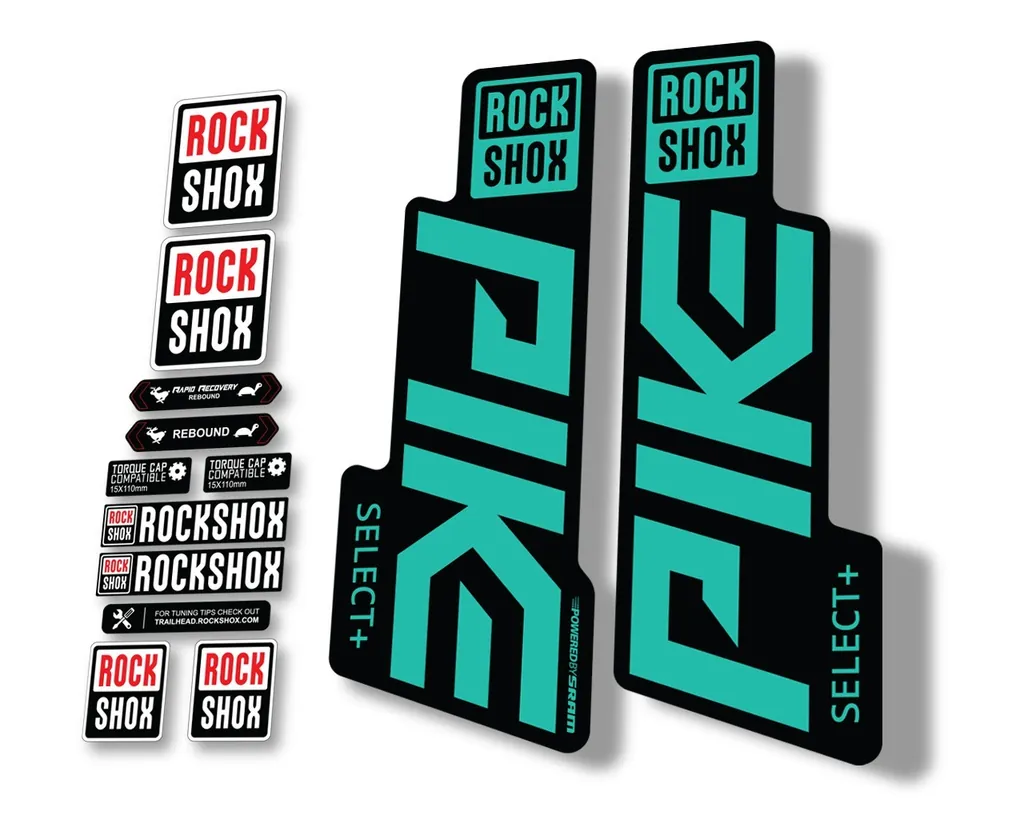 Rock Shox PIKE 2020 Select Plus + Mountain Bike Cycling Decal Sticker Dolphin