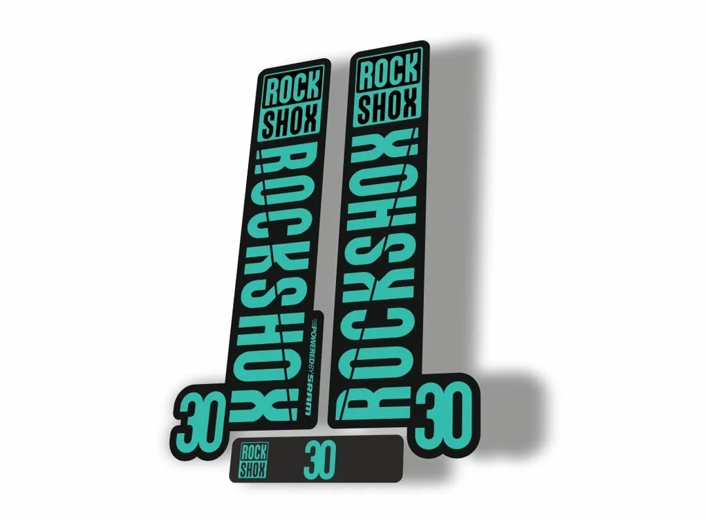 Rock Shox 30 2018 Fork Decal Mountain Bike Cycling Sticker Adhesive Dolphin