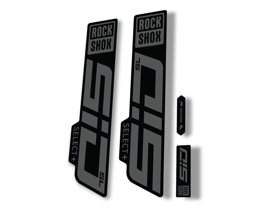 Rock Shox SID SL Select Plus 2021 Mountain Bike Cycling Decal Sticker Gray