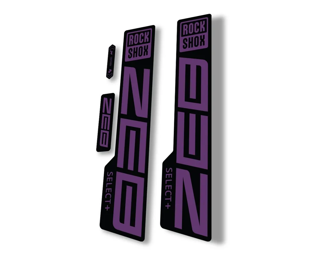 Rock Shox ZEB Select Plus 2021 Mountain Bike Cycling Decal Sticker Purple