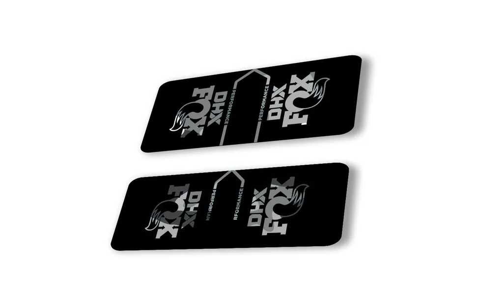 FOX DHX 2022 Performance Rear Shock Suspension Sticker Decal White Camo