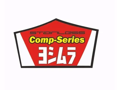 Yoshimura NEW Exhaust Muffler Decal RS-2 Comp Series Replacement Sticker
