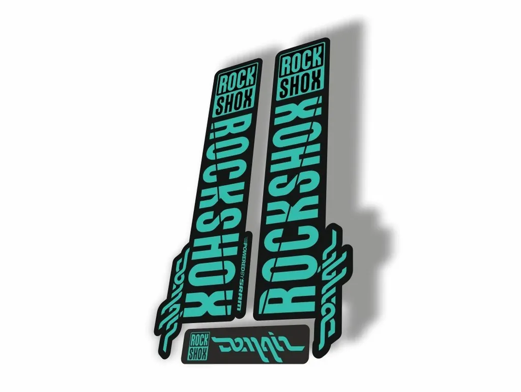 Rock Shox DOMAIN 2018 Fork Decal Mountain Bike Cycling Sticker Adhesive Dolphin