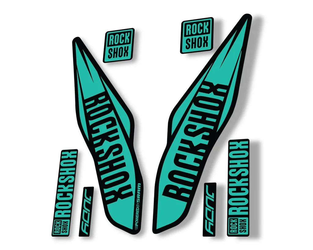 Rock Shox Judy 2017 Fork Decal Bike Cycling Sticker Adhesive Dolphin