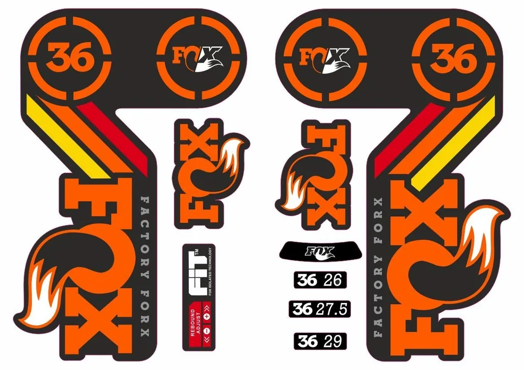 FOX 36 Heritage 2015 Fork Decal for buyer wagners1956 116810741098 & 11683884616