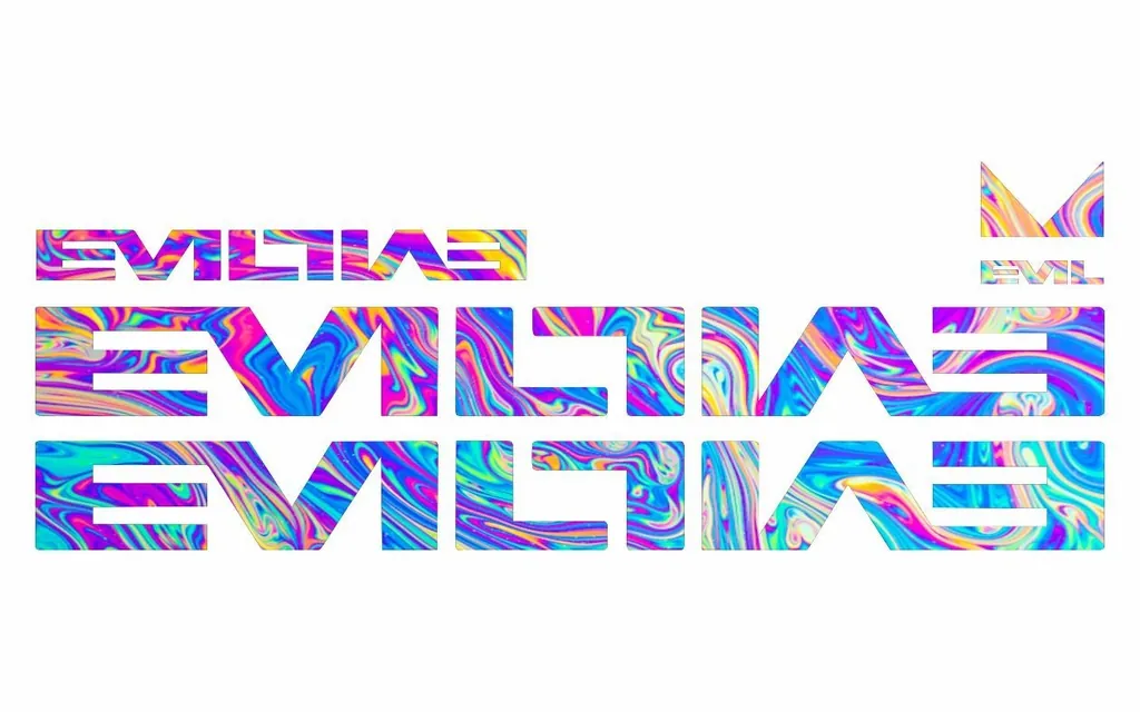 Bicycle Vinyl Frame Stickers – Compatible with EVIL Bike Frames – Oil Slick 1