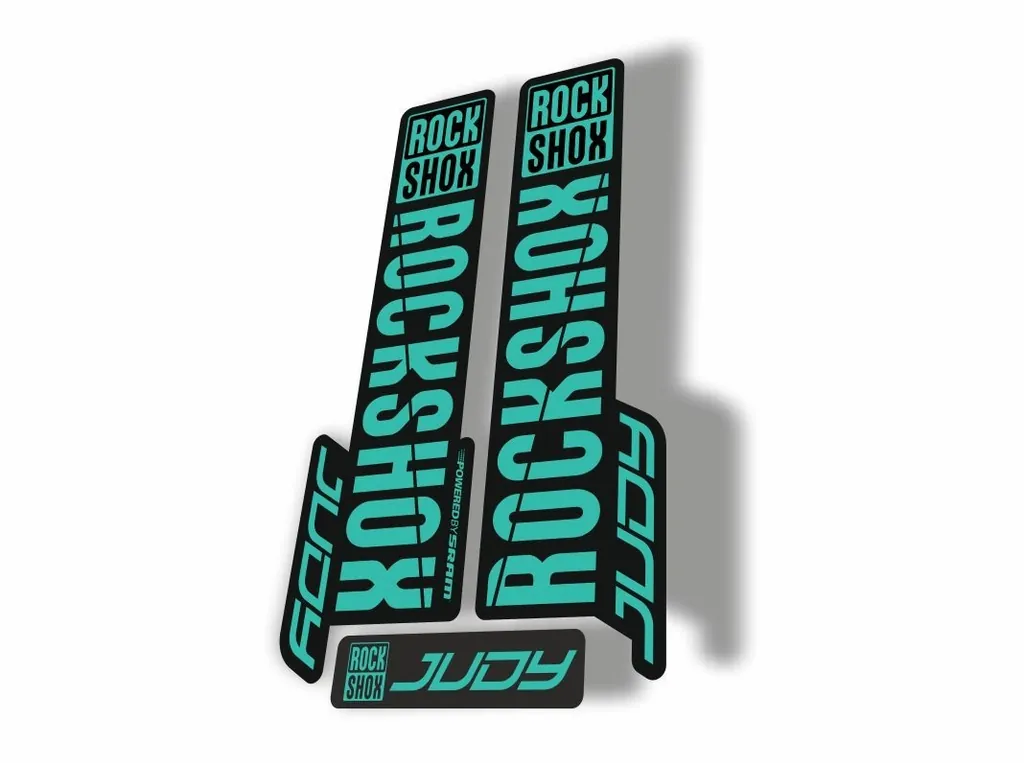 Rock Shox JUDY 2018 Fork Decal Mountain Bike Cycling Sticker Adhesive Dolphin