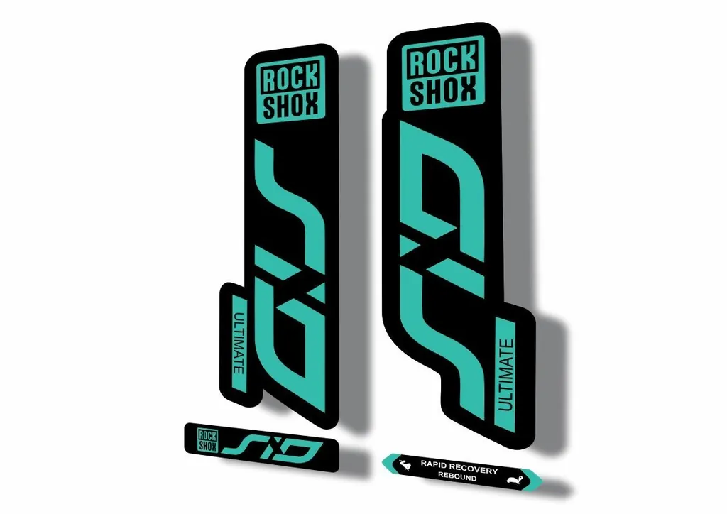 Rock Shox SID 2020 ULTIMATE Mountain Bike Cycling Decal Adhesive Sticker Dolphin