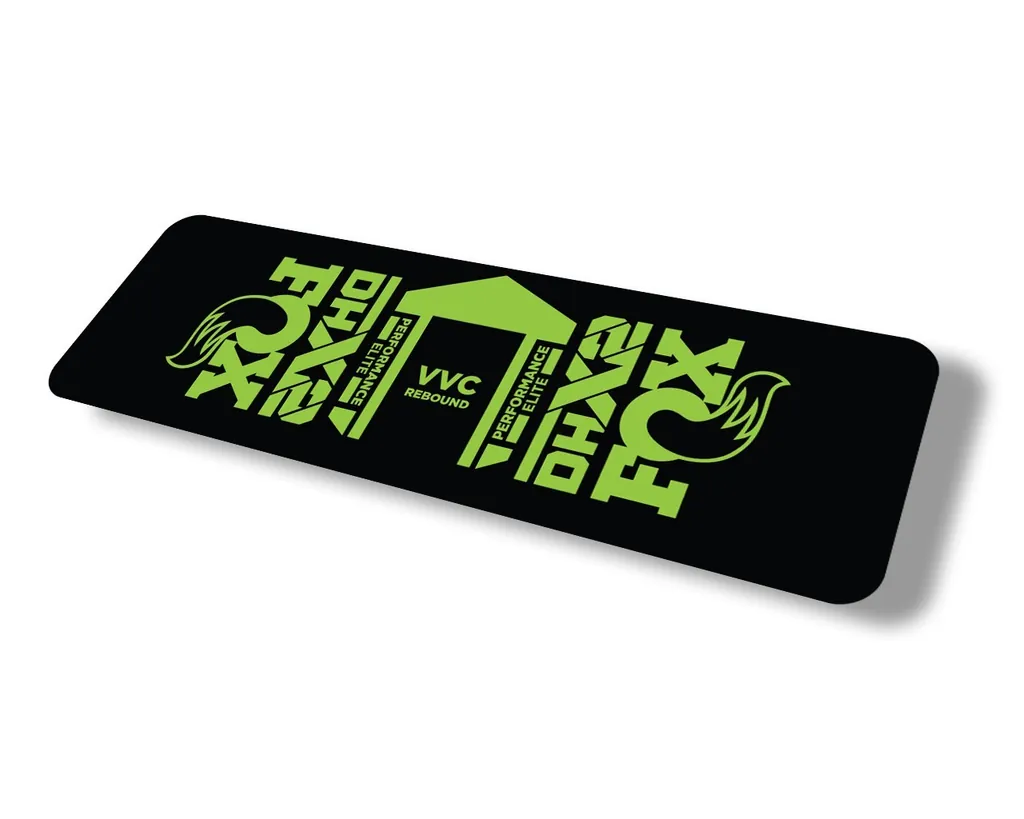 FOX Float 2021 DHX2 Elite Performance Rear Shock Suspension Sticker Decal Green