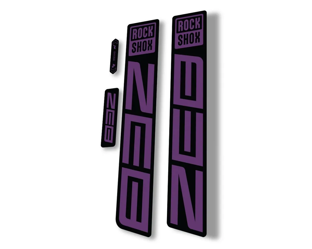 Rock Shox ZEB R 2021 Mountain Bike Cycling Decal Sticker Adhesive Purple