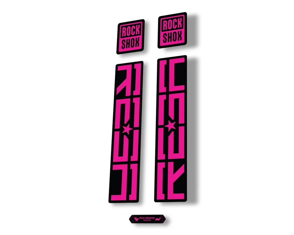 Rock Shox REBA 2020 Fork Decal Mountain Bike Cycling Sticker Adhesive Pink