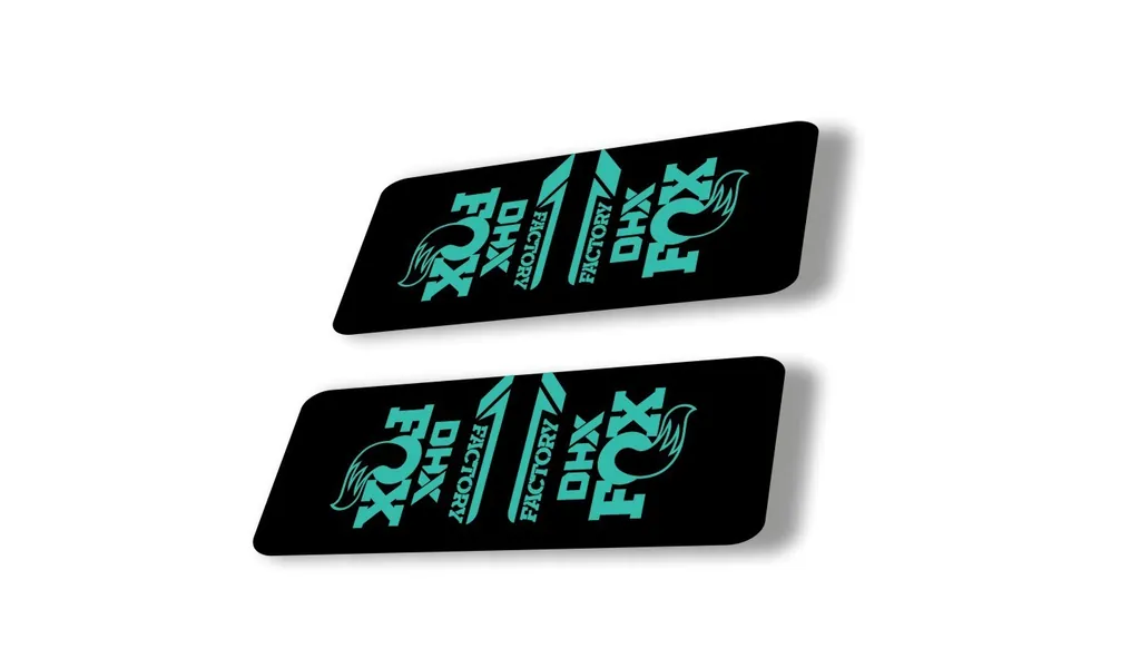 FOX DHX 2022 Factory Rear Shock Suspension Sticker Decal Adhesive Dolphin