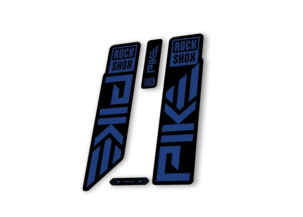 Rock Shox PIKE 2023 Mountain Bike Cycling Decal Sticker Adhesive Dark Blue