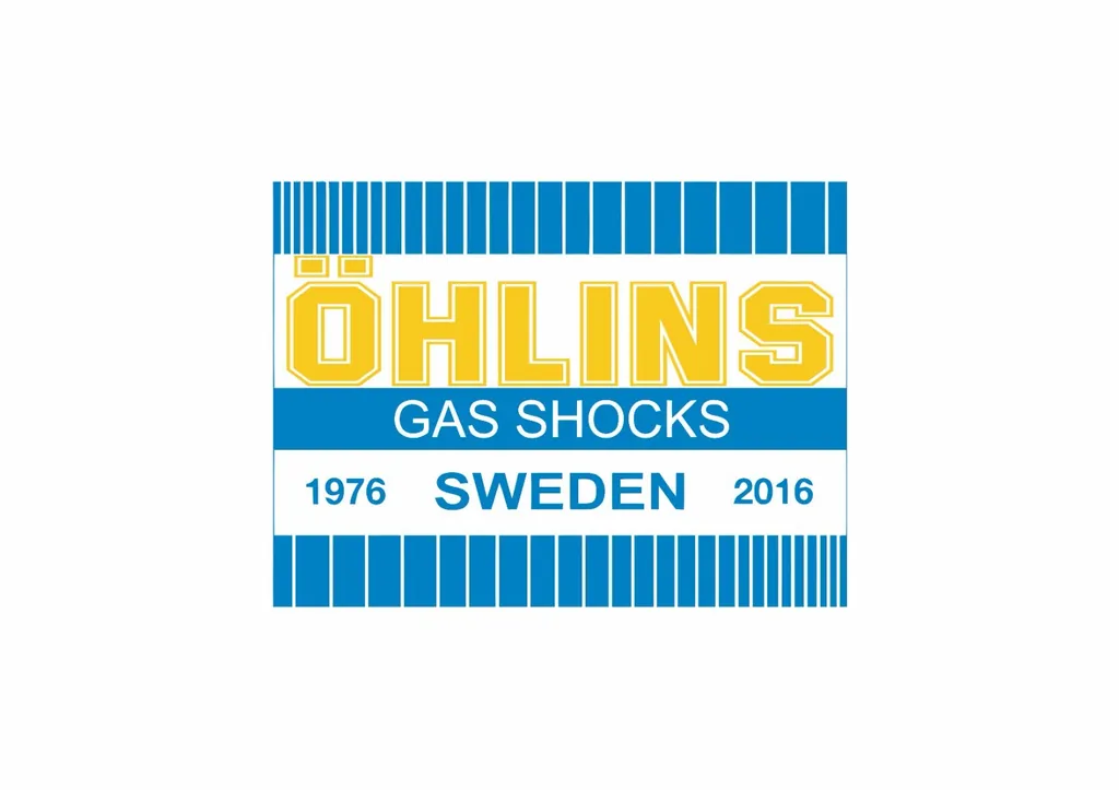 Ohlins Rear Suspension Bike Upper Fork Decal Sticker Graphic Set Adhesive