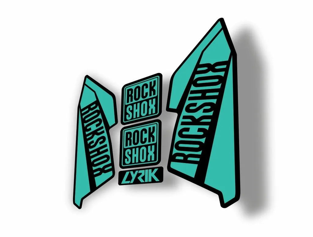 Rock Shox Lyrik 2016 Fork Decal Bike Cycling Sticker Dolphin