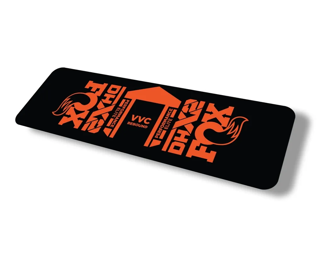 FOX Float 2021 DHX2 Elite Performance Rear Shock Suspension Sticker Decal Orange