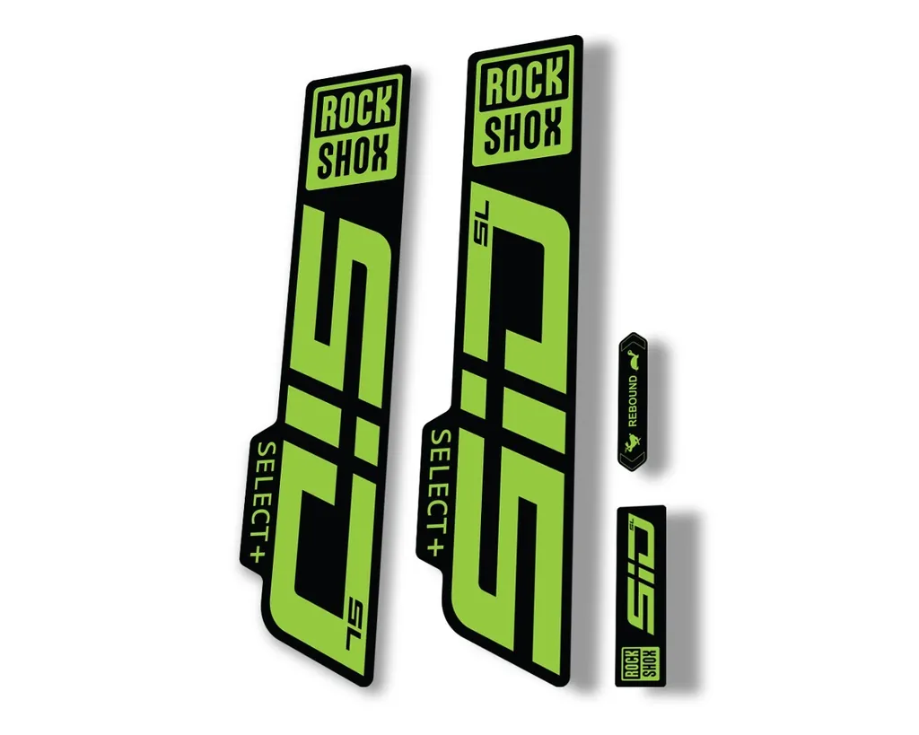 Rock Shox SID SL Select Plus 2021 Mountain Bike Cycling Decal Sticker Green