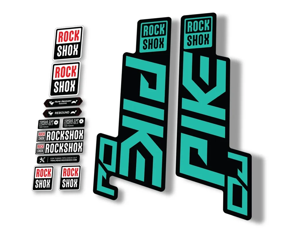 Rock Shox PIKE DJ 2021 Mountain Bike Cycling Decal Sticker Adhesive Dolphin