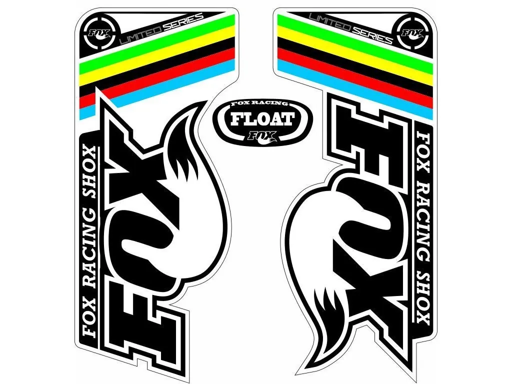 FOX 34 Limited Edition World Champion UCI Fork Decals Suspension Sticker