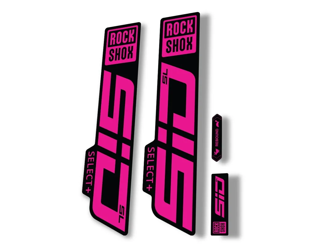 Rock Shox SID SL Select Plus 2021 Mountain Bike Cycling Decal Sticker Pink