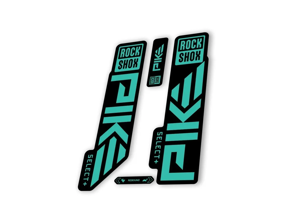 Rock Shox PIKE SELECT + Plus 2023 Mountain Bike Cycling Decal Sticker Dolphin