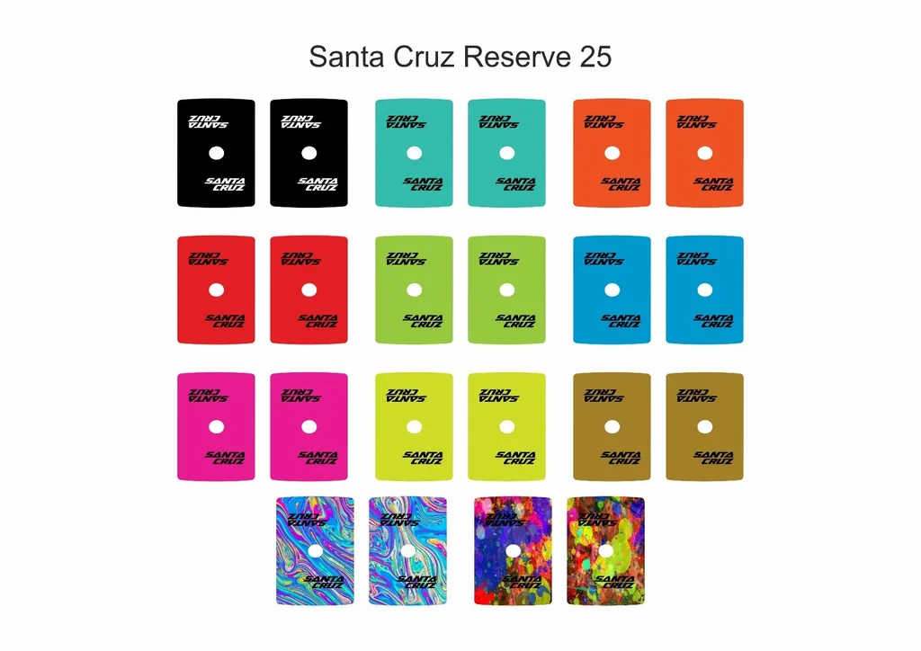 Santa Cruz Valve Decals Bicycle Stickers Graphic Adhesive Set Vinyl Reserve 25