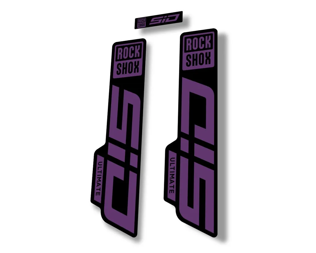 Rock Shox SID 2021 ULTIMATE Fork Decal Mountain Bike Cycling Sticker Purple