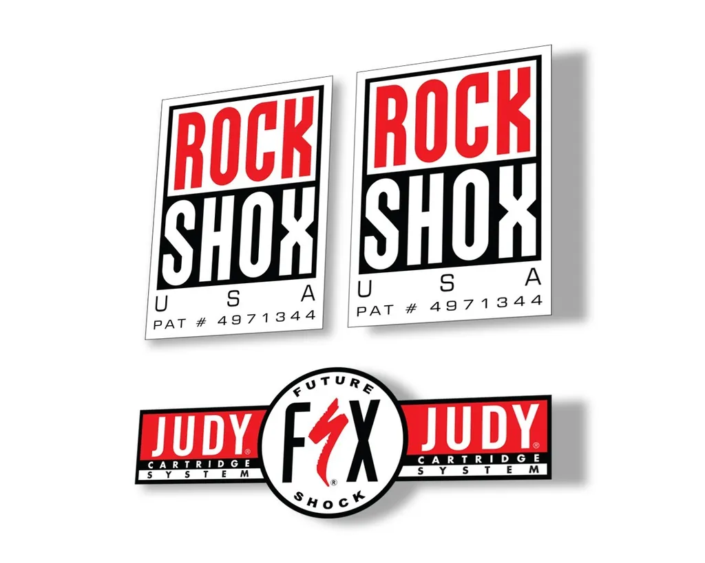 Rock Shox Judy FSX 1998 Forks Decals Stickers Graphic Set Vinyl Logo Adhesive