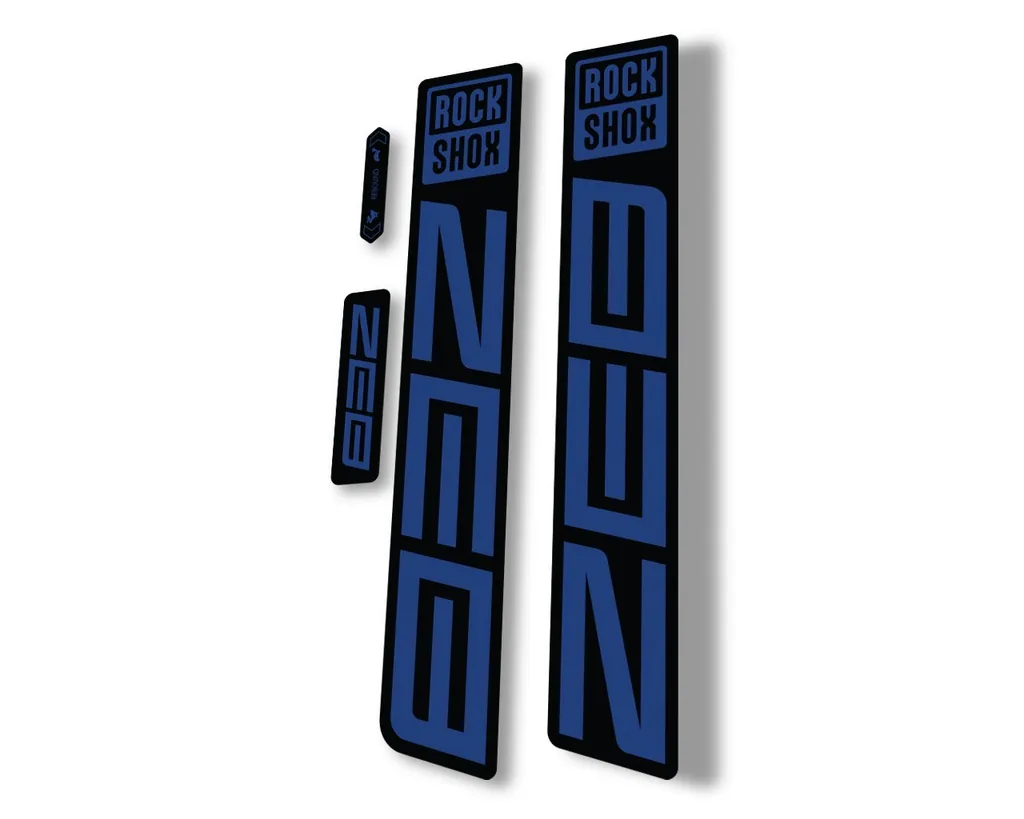 Rock Shox ZEB R 2021 Mountain Bike Cycling Decal Sticker Adhesive Dark Blue