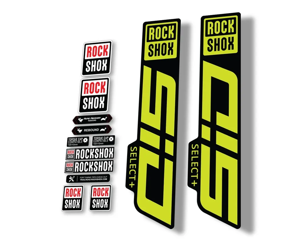 Rock Shox SID 2021 Select + (Plus) Mountain Bike Cycling Decal Sticker L. Green