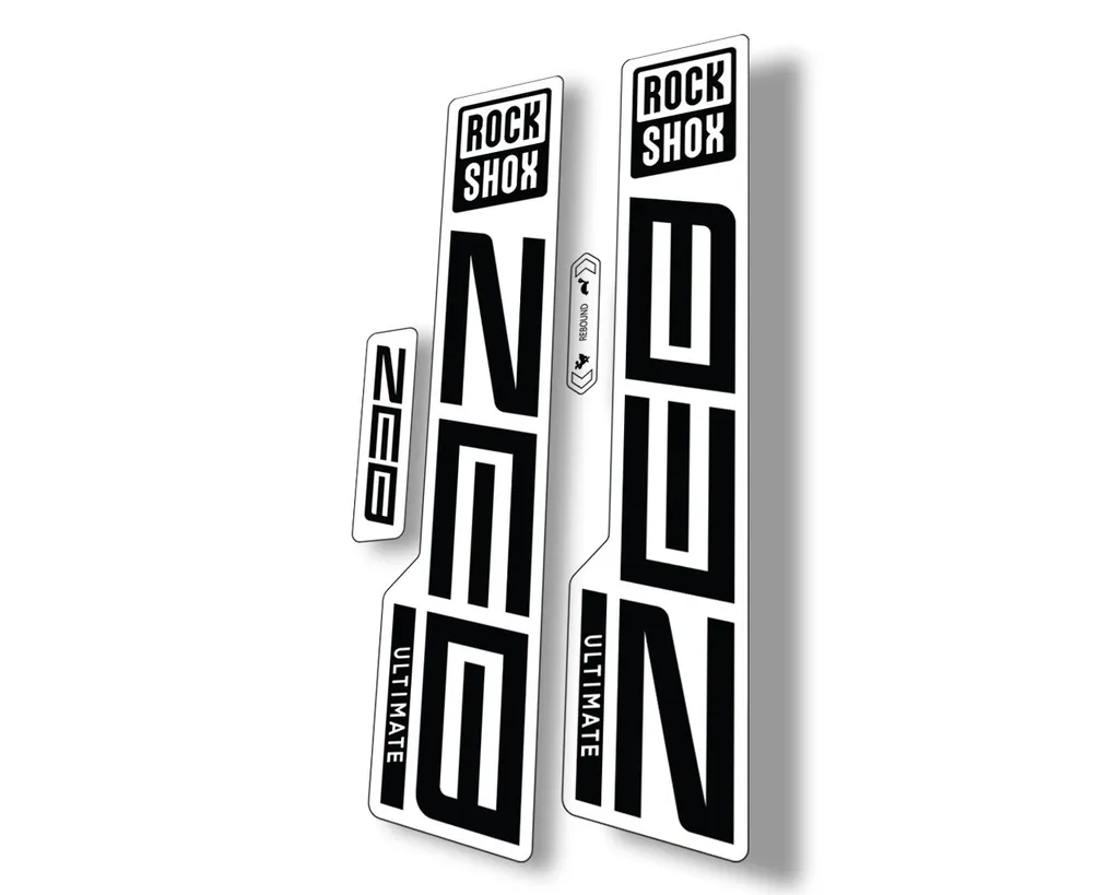 Rock Shox ZEB 2021 ULTIMATE Mountain Bike Cycling Decal Sticker Adhesive Black