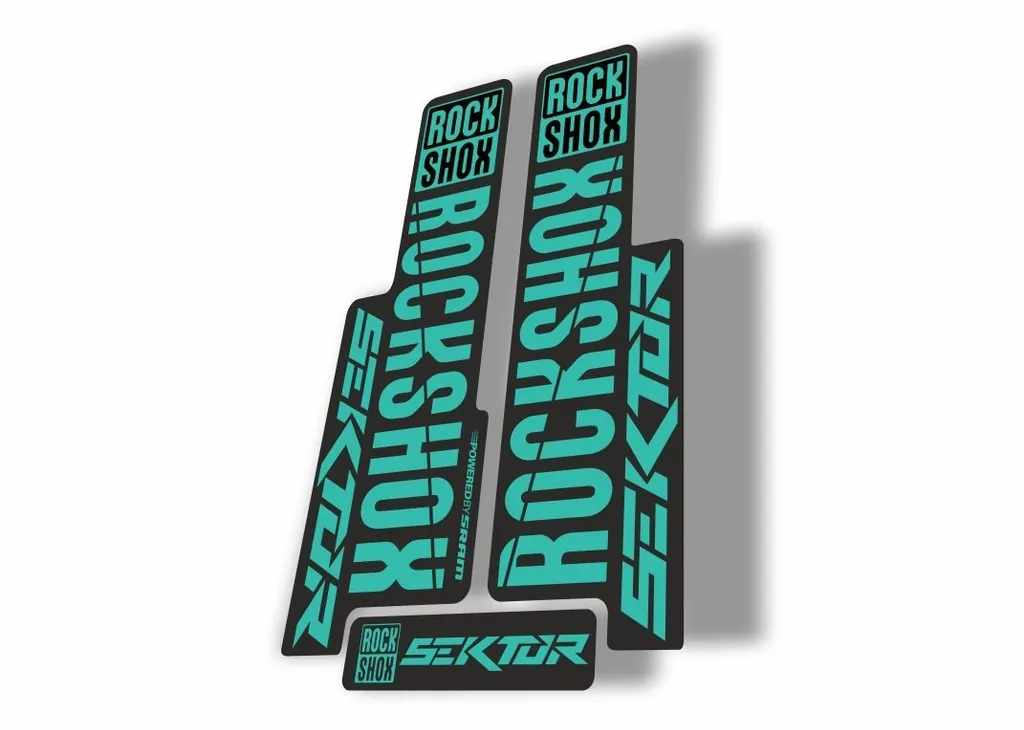 Rock Shox SEKTOR 2018 Fork Decal Mountain Bike Cycling Sticker Adhesive Dolphin