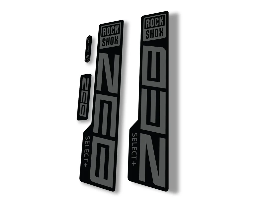 Rock Shox ZEB Select Plus 2021 Mountain Bike Cycling Decal Sticker Gray