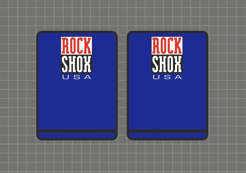 Rock Shox Judy Slalom 1997 Forks Decals Stickers Graphic Set Vinyl Logo Adhesive