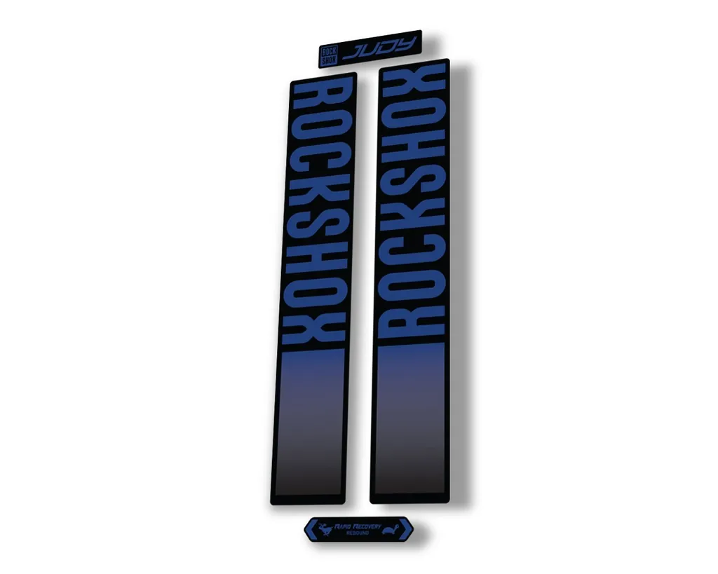 Rock Shox JUDY 2021 Fork Decal Mountain Bike Cycling Sticker Adhesive Dark Blue