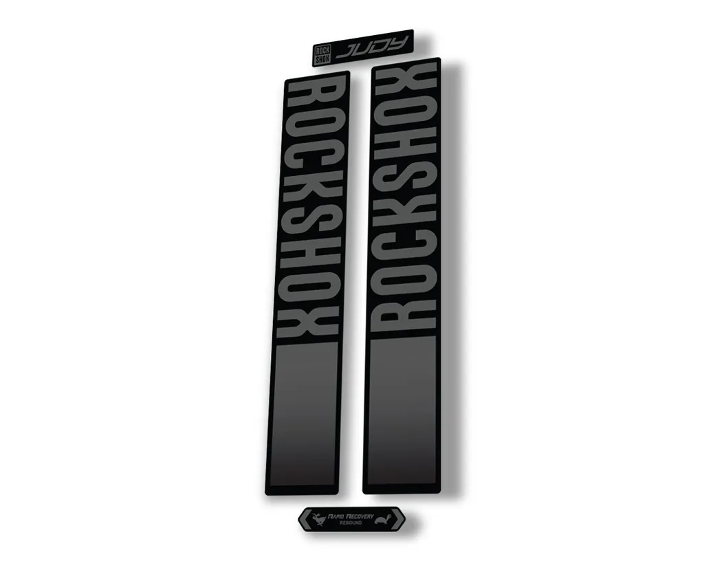 Rock Shox JUDY 2021 Fork Decal Mountain Bike Cycling Sticker Adhesive Gray