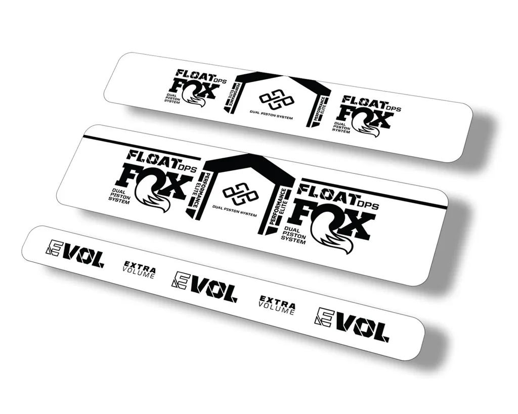 FOX Float DPS 2021 Performance Elite R Rear Shock Suspension Sticker Decal Black