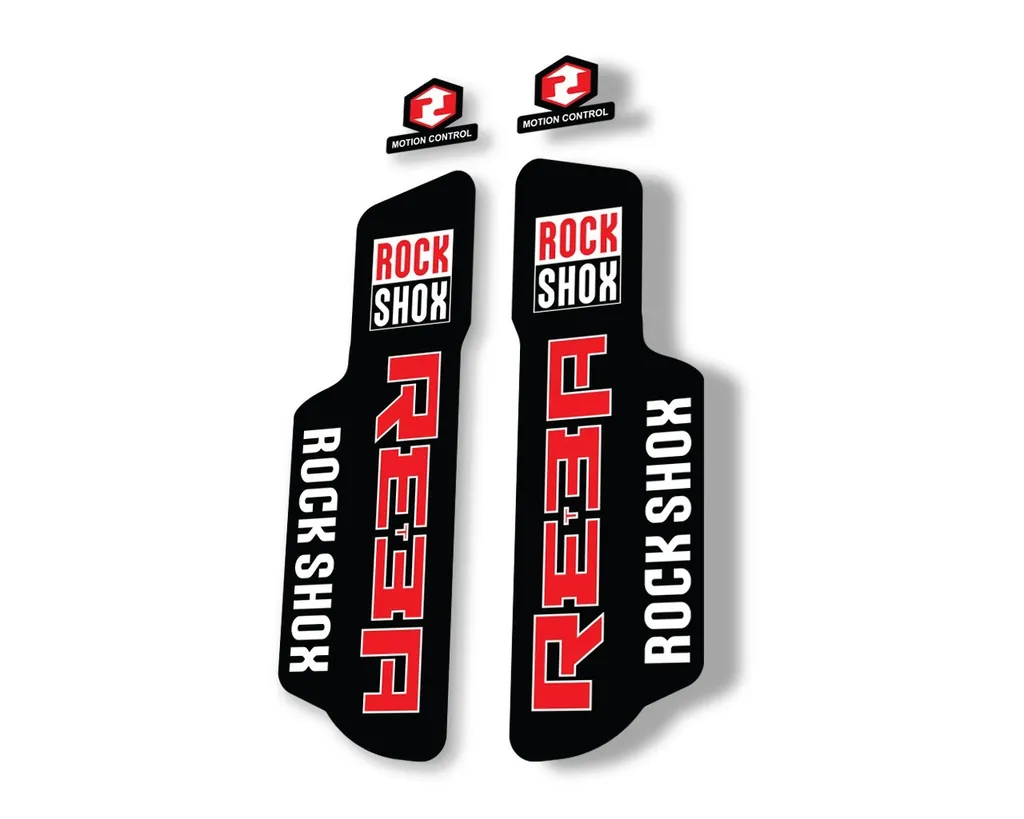 Rock Shox REBA 2006 Fork Decal Kit Mountain Bike Cycling Sticker Adhesive Red