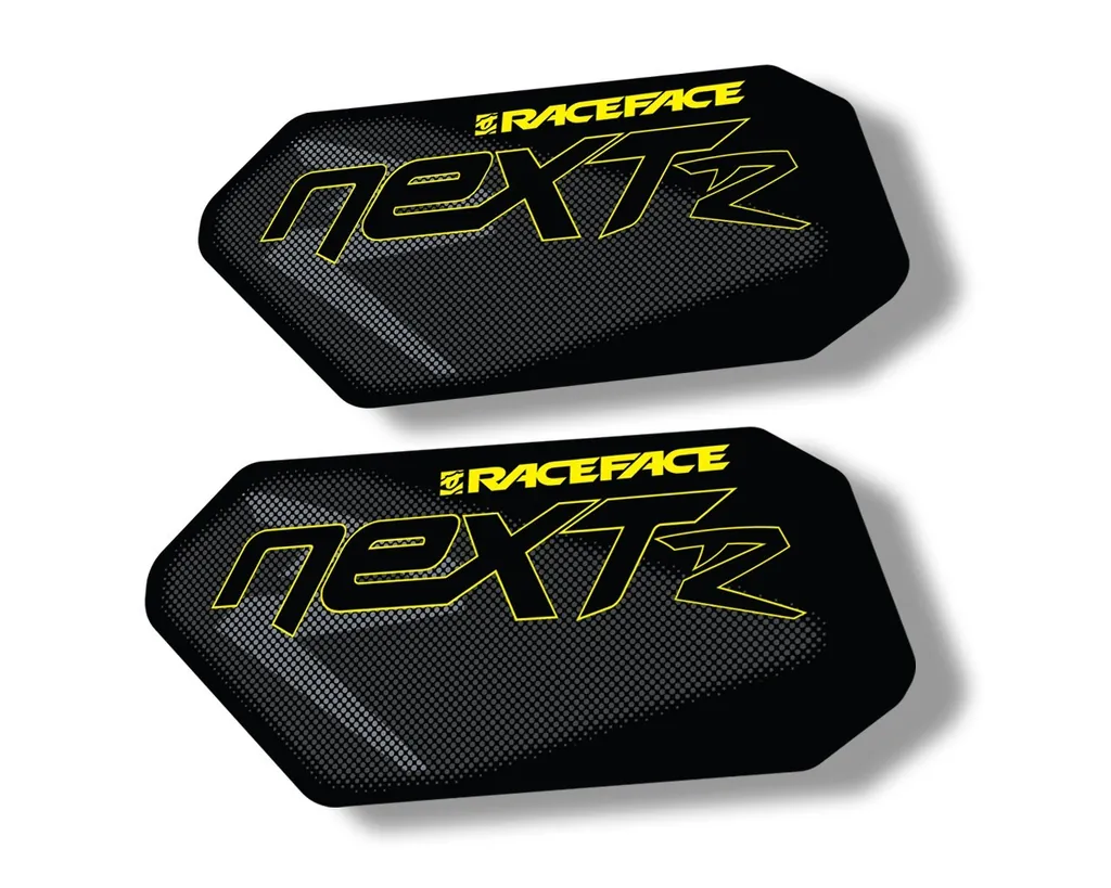 Race Face Next R Crank Decals Set Sticker Mountain Bike Adhesive Yellow 2Pcs