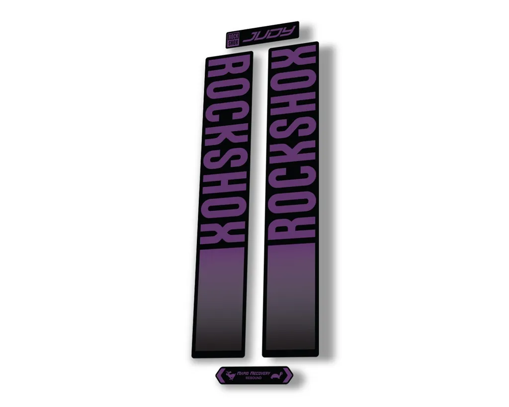 Rock Shox JUDY 2021 Fork Decal Mountain Bike Cycling Sticker Adhesive Purple