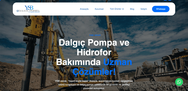 YSB Grup Dalgıç Pompa ve Hidrofor Sistemleri