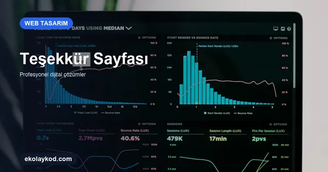 Web Sitesinde Teşekkür Sayfası Nasıl Kurgulanır?