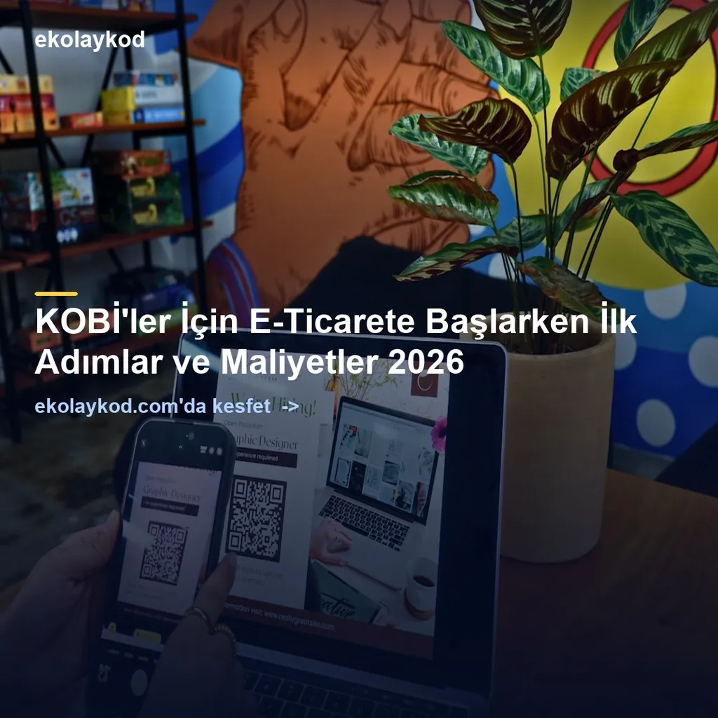 E-Ticarete Başlangıç: İlk Adımlar ve Maliyet Planı