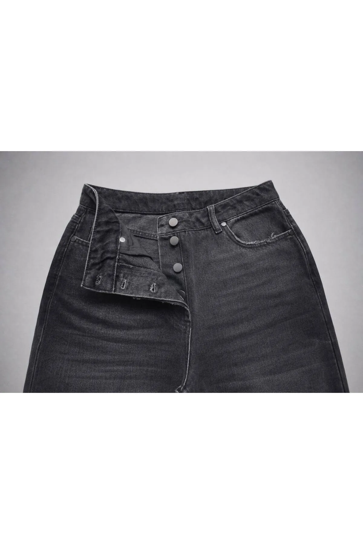 Lara Straight Fit Denim Pantolon - 5