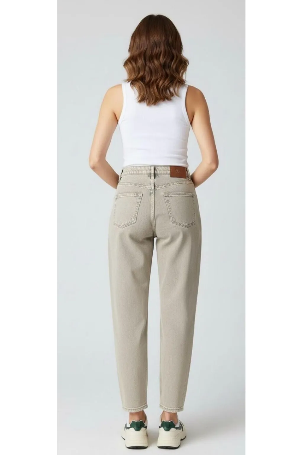 Mira Mom Fit Denim Pantolon