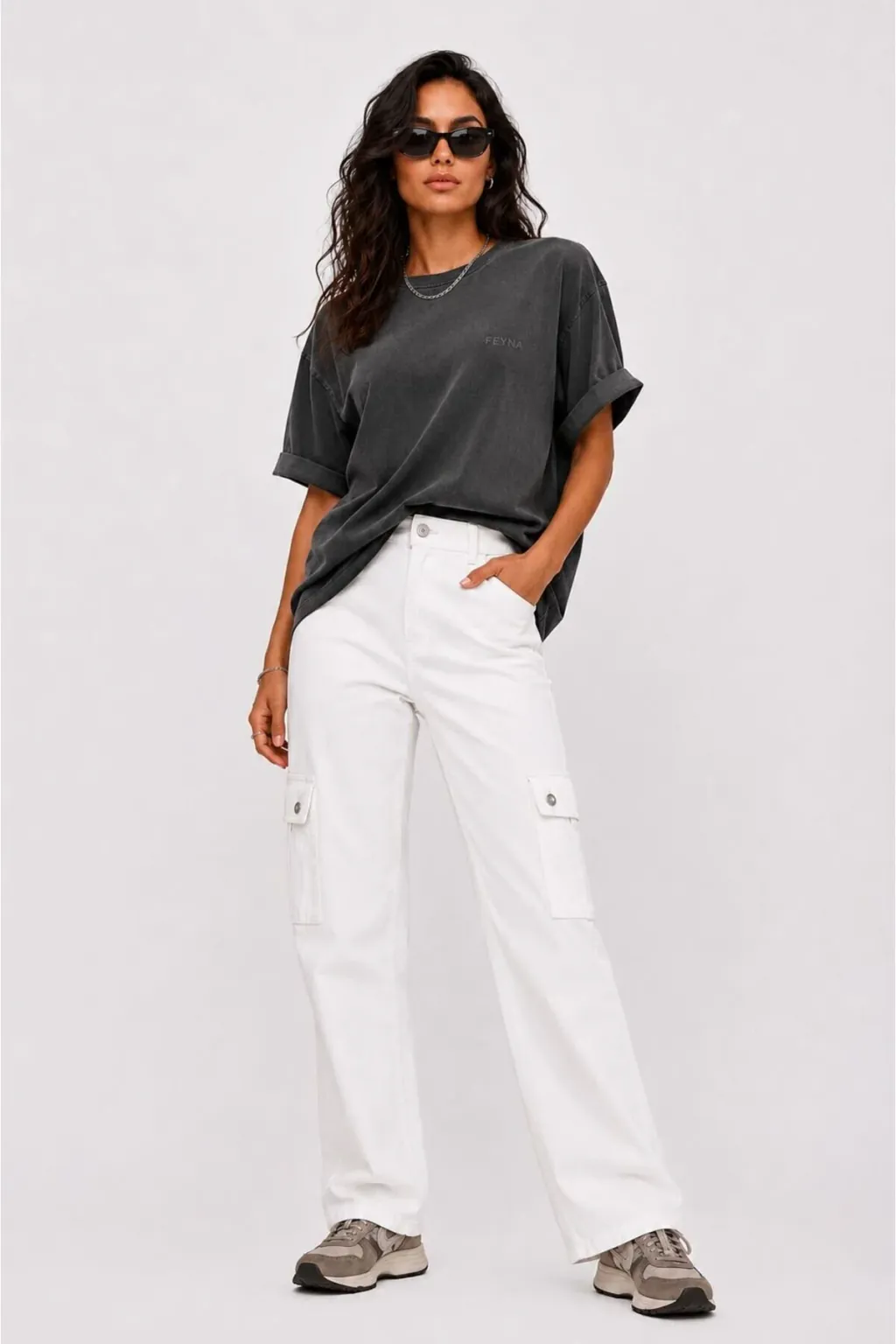 Siena Kargo Cepli Denim Pantolon