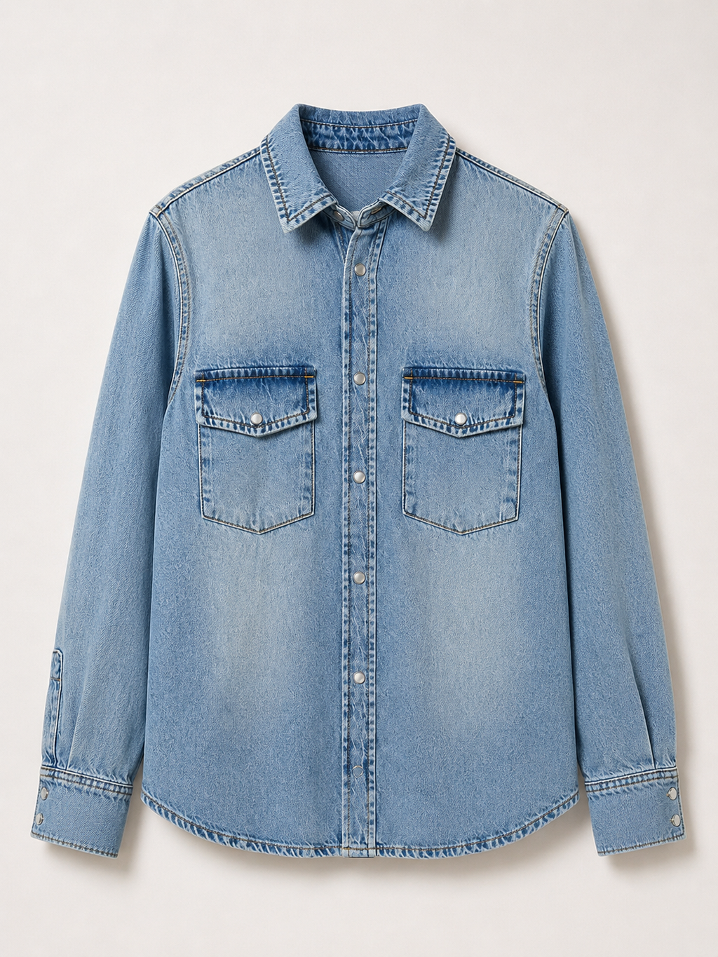 Selena Denim Gömlek - detay 1