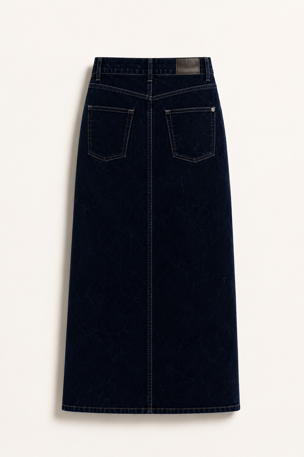 Monaco Kadife Denim Etek - detay 2