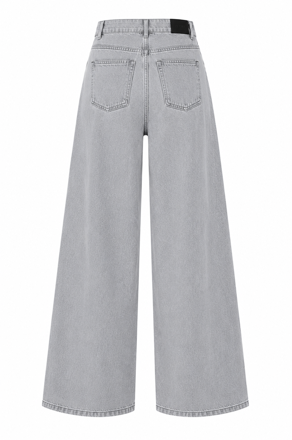 Mila Wide Leg Denim Pantolon - 5