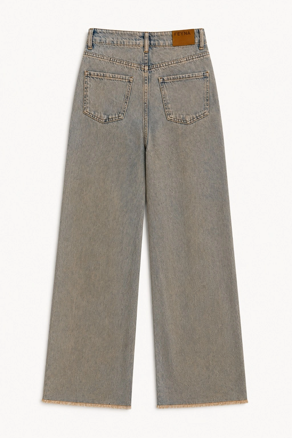 Sera Straight Fit Denim Pantolon - 6